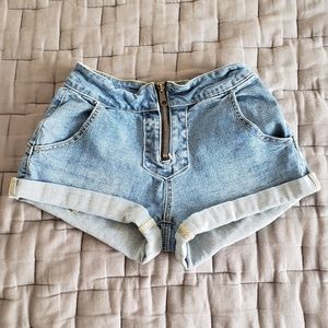 jean shorts